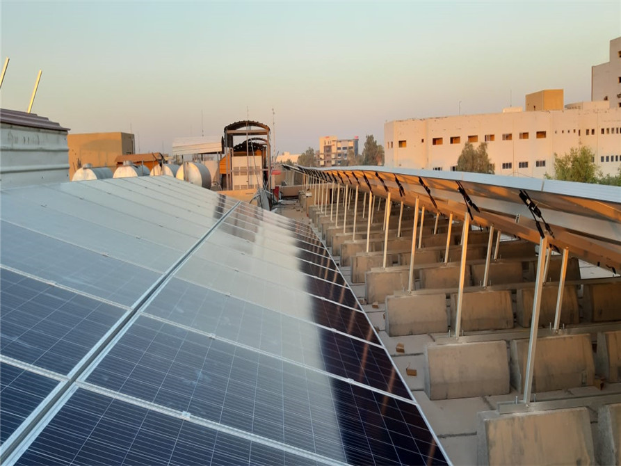 Iraq 600KW flat rooftop project